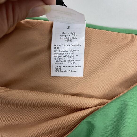 J Crew High Waisted Bikini Swim Bottoms Womens Small Kelly Green High Rise NWT - Picture 4 of 4